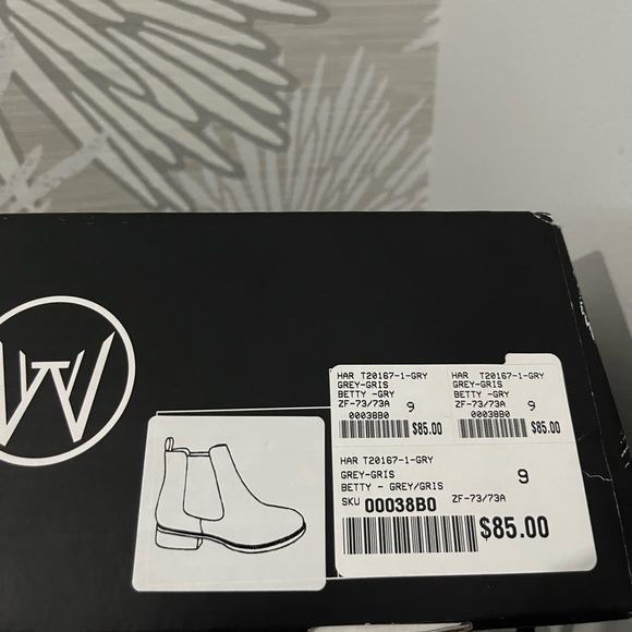 Grey Ankle Boots BRAND NEW - Picture 2 of 3